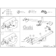 Фаркоп оцинкованный Galia шар A для Peugeot 207 2006-2013