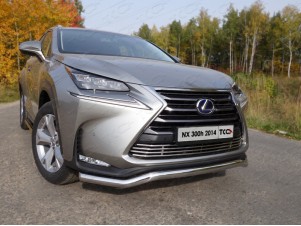 Защита переднего бампера кенгурин 60 мм для Lexus NX-300h № LEXNX300H14-02