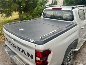 Рейлинги на крышку кузова (комплект Premium) 4шт для Great Wall POER KINGKONG 2023-н.в. №GRWALPOERKK23-47